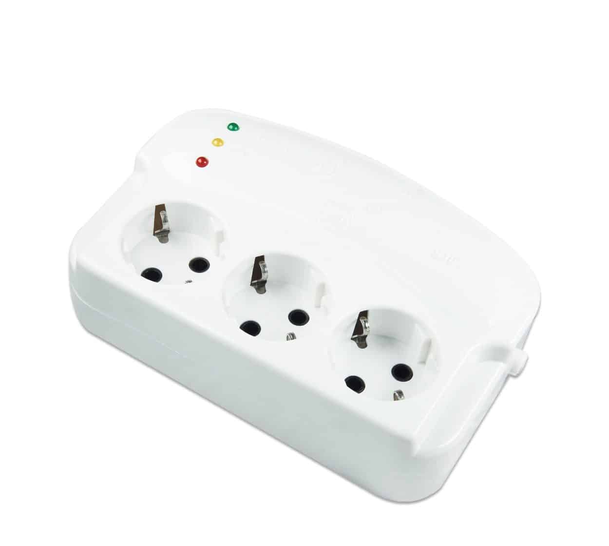 محافظ ولتاژ یخچال ۳ خانه ۳ متری ۱۰ آمپر تیراژه مدل S4000