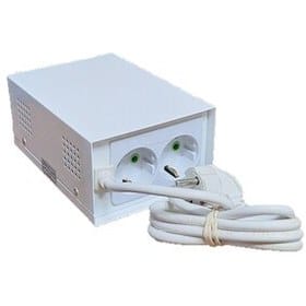 محافظ ولتاژ یخچال ارت دار ۲ خانه ۱.۸ متر 10 آمپر تیراژه مدل S4004