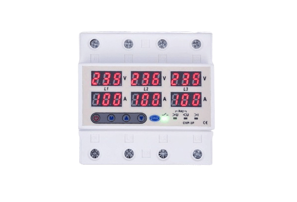 محافظ ولتاژ جریان سه فاز 63 آمپر JBH روشن صنعت
