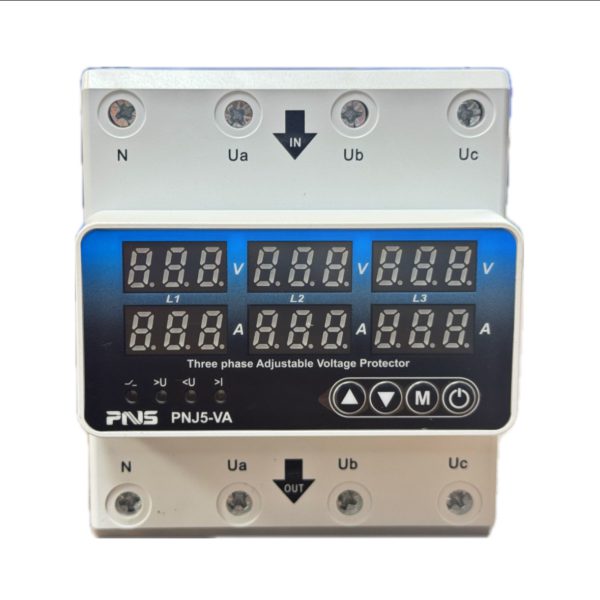 محافظ ولتاژ جریان سه فاز 80 آمپر PNS